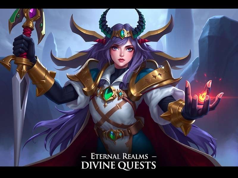 Eternal Realms Divine Quests Concept Art Showcasing Divine Realms